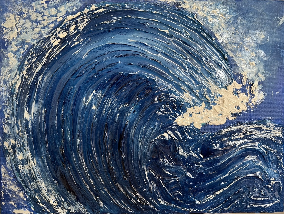 Wave painting