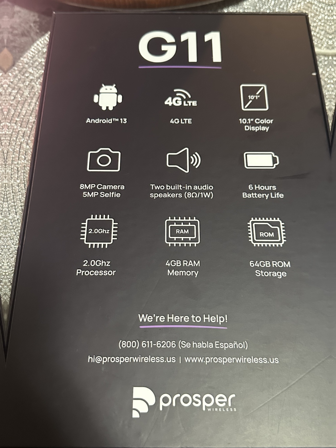 Prosper G11 Tablet - photo 4