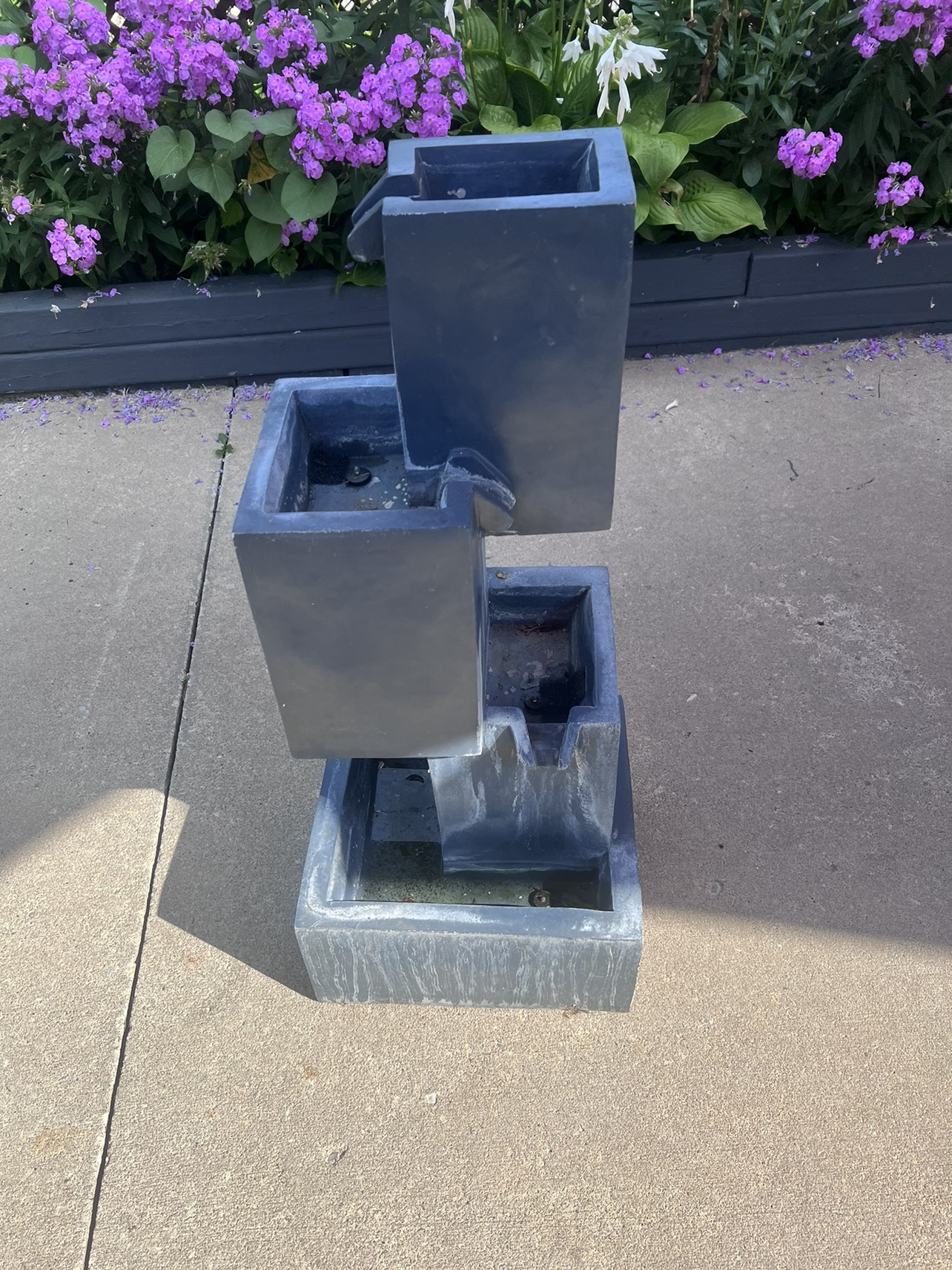 Tiered Outdoor Water Fountain