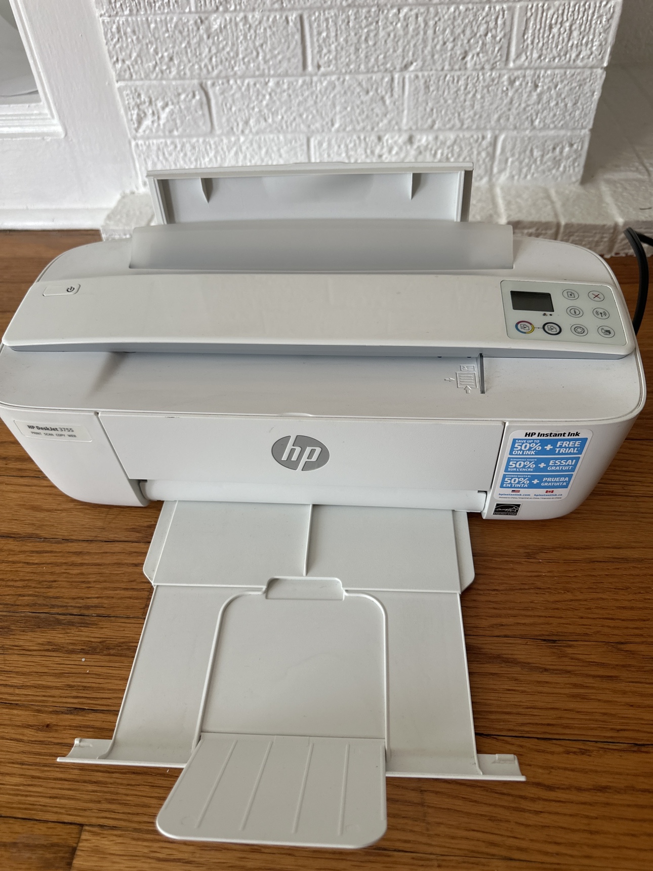 HP DeskJet 3755 All-in-One Wireless Printer thumbnail