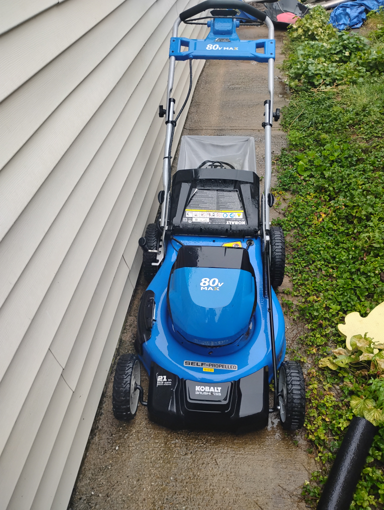 kobalt electric lawn mower