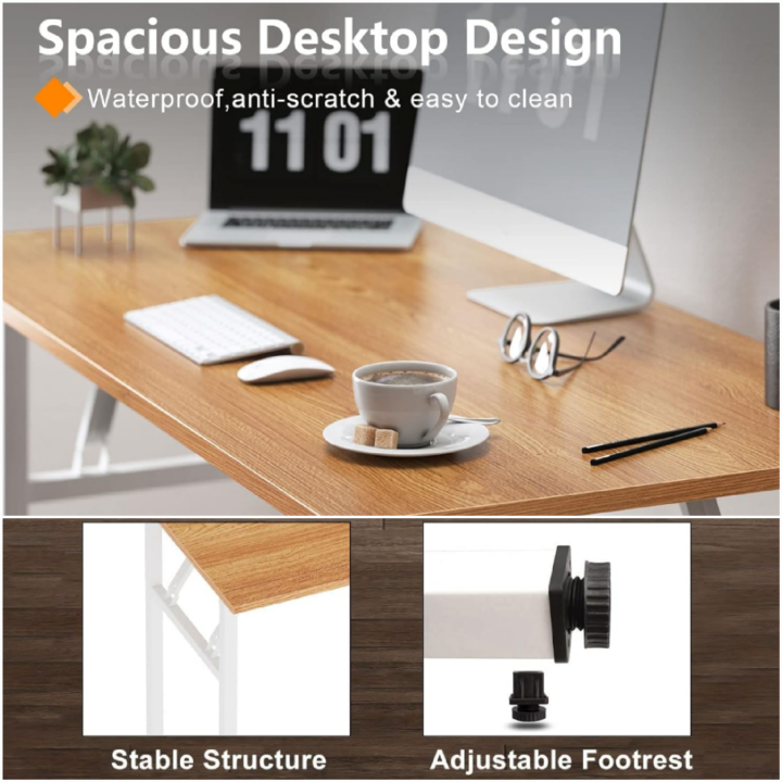 Foldable Table/Desk  - NEW - just assembled - photo 3