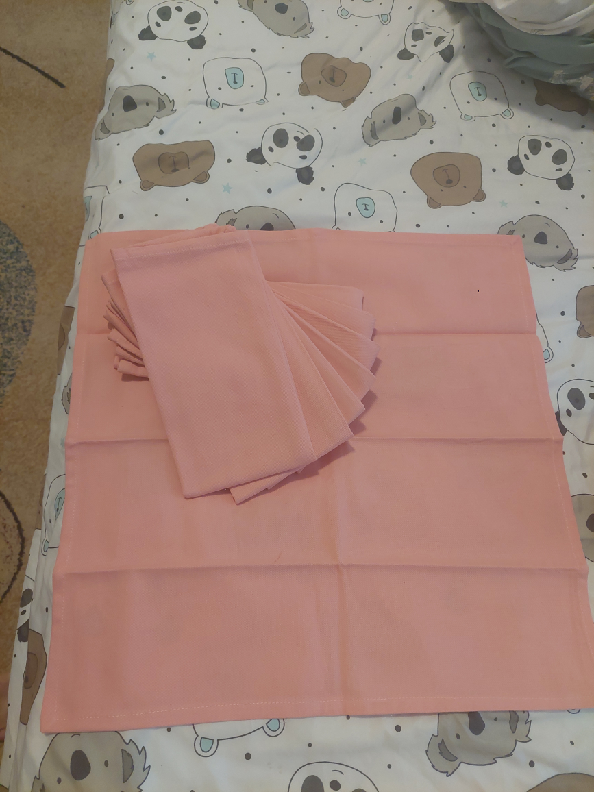 Napkins pink (7 new)