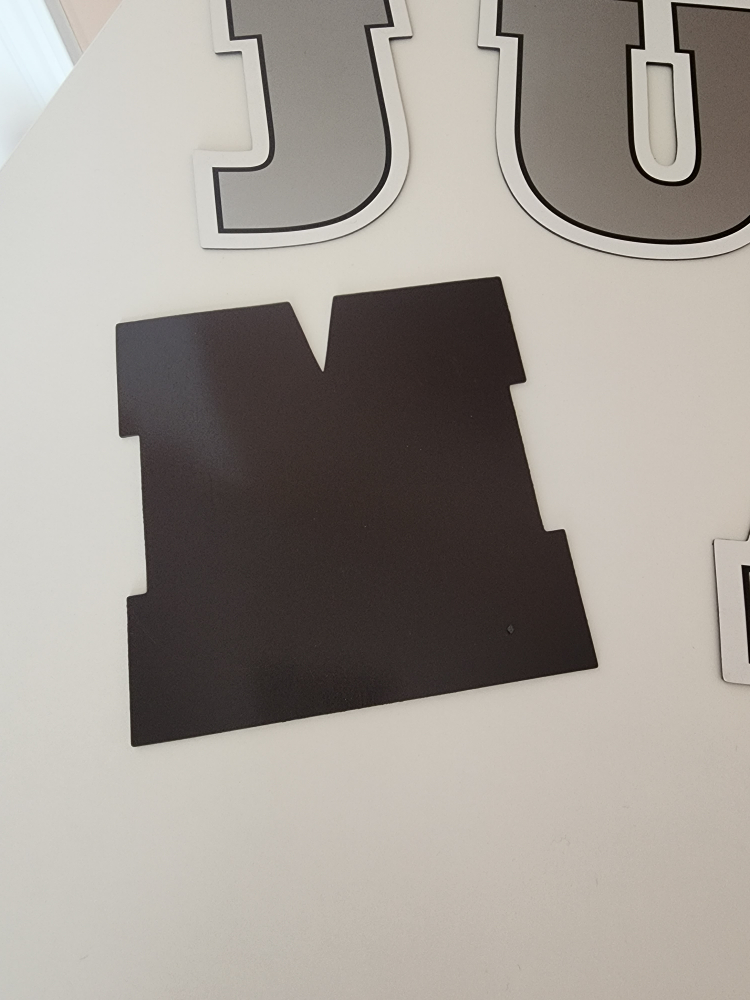 Magnetic letters "JUST MARRIED" to put on your car! (2 sets) image indicator(2)