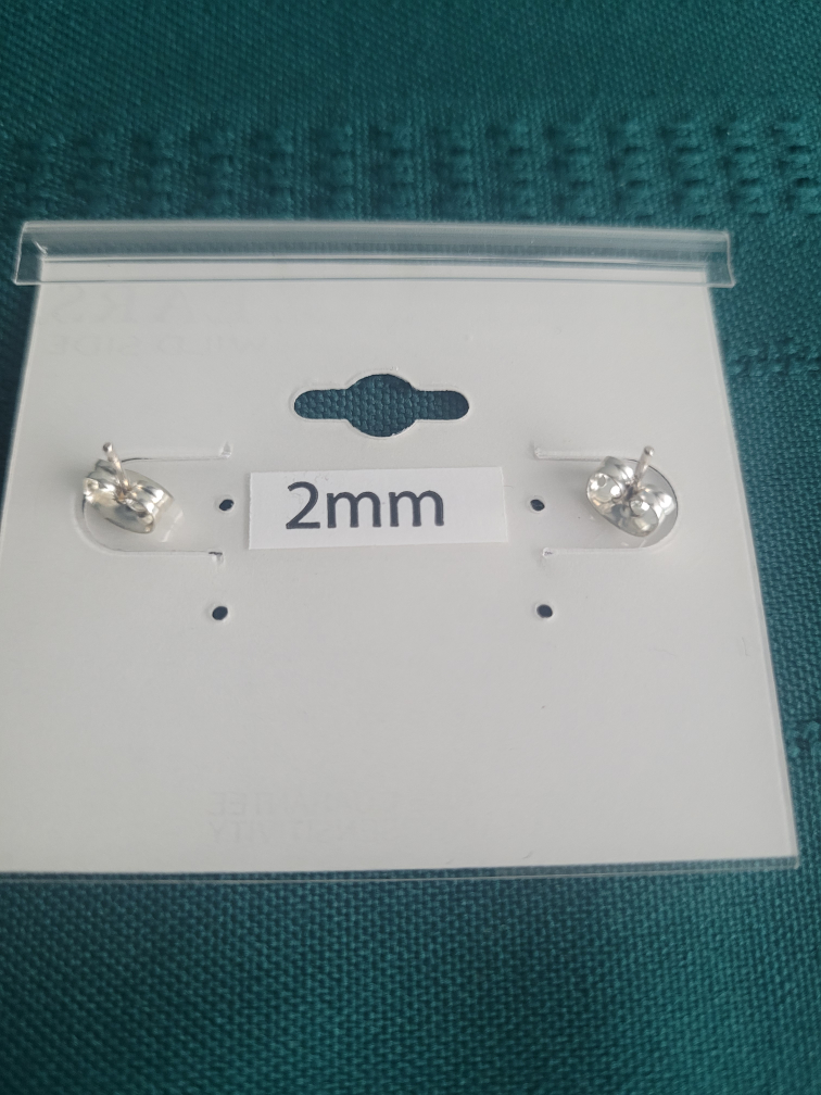 Sensitive Ears Cubic Zirconia Earrings - photo 2