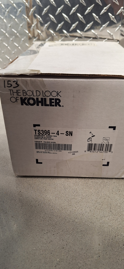 KOHLER TS396-4-CP Devonshire(R) Rite-Temp(R) Shower Valve Trim image indicator(9)