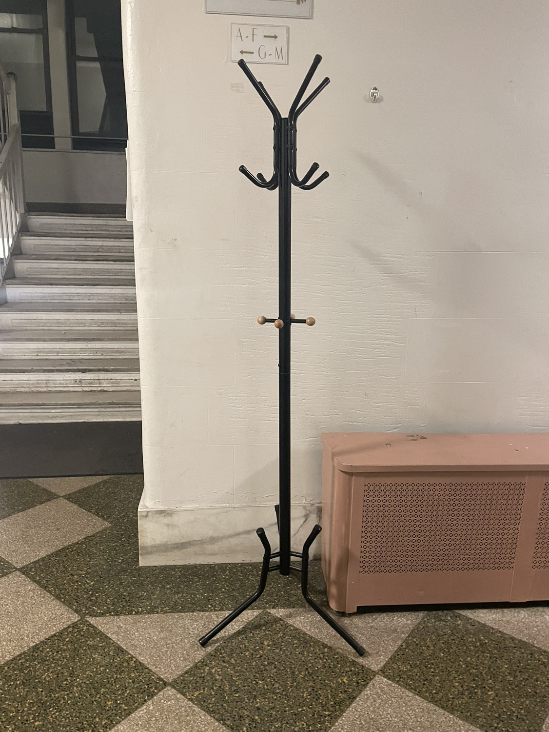 #freecycle coat rack