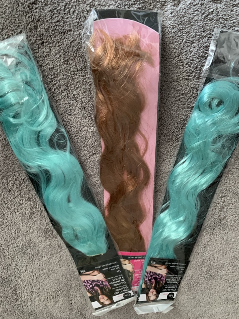Hair Extensions - 3 Pieces Clip In