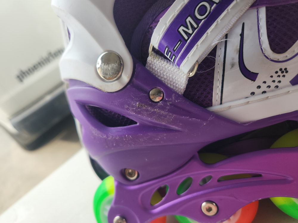 Kids' adjustable inline skats size 1-4 - photo 3