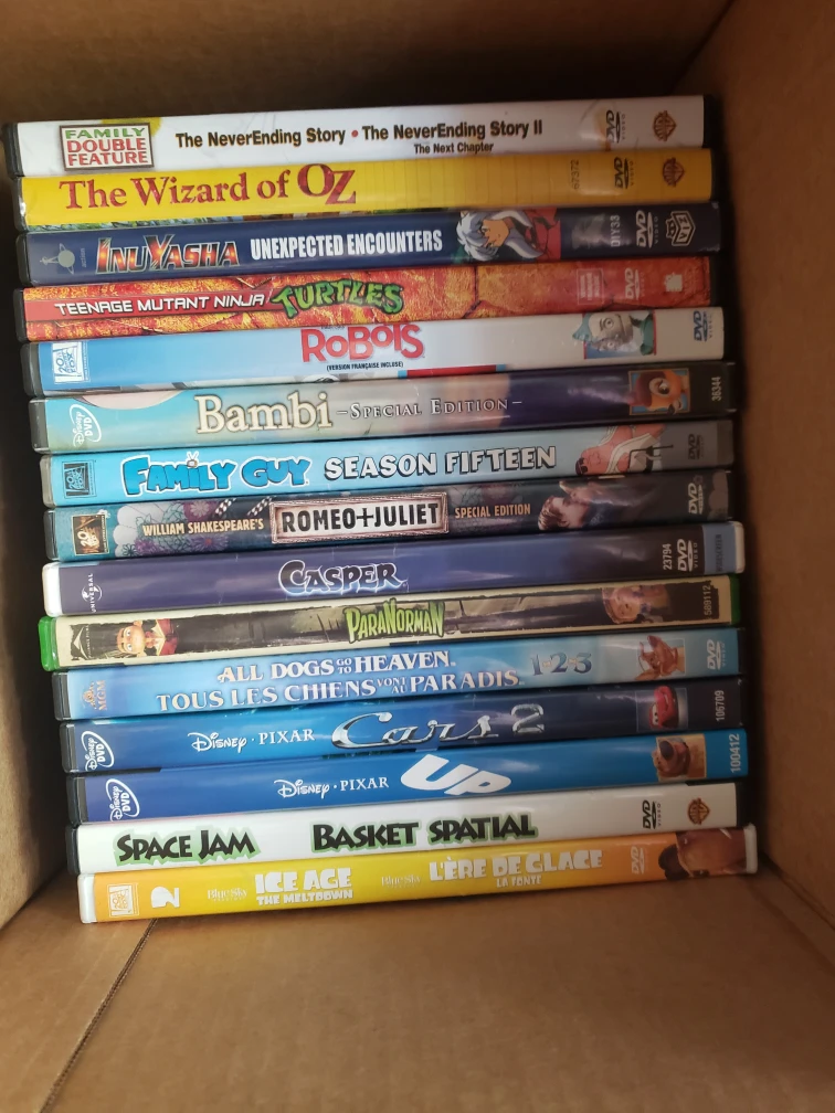 DVDs $1 Each