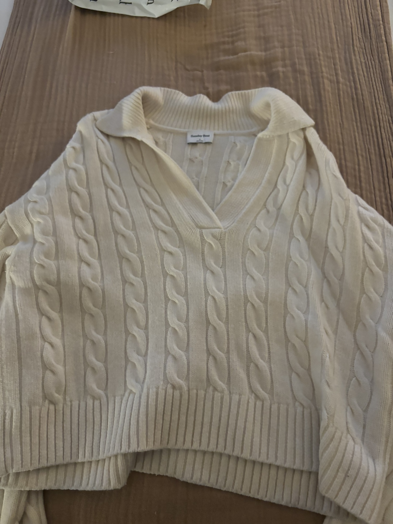 Sunday best sweater
