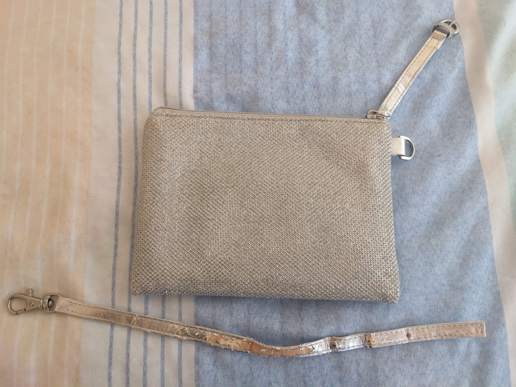 Sparkly Silver Le Chateau Wristlet image indicator(2)
