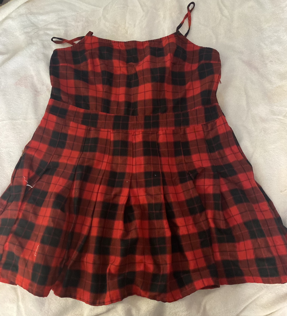 Plaid Dress L