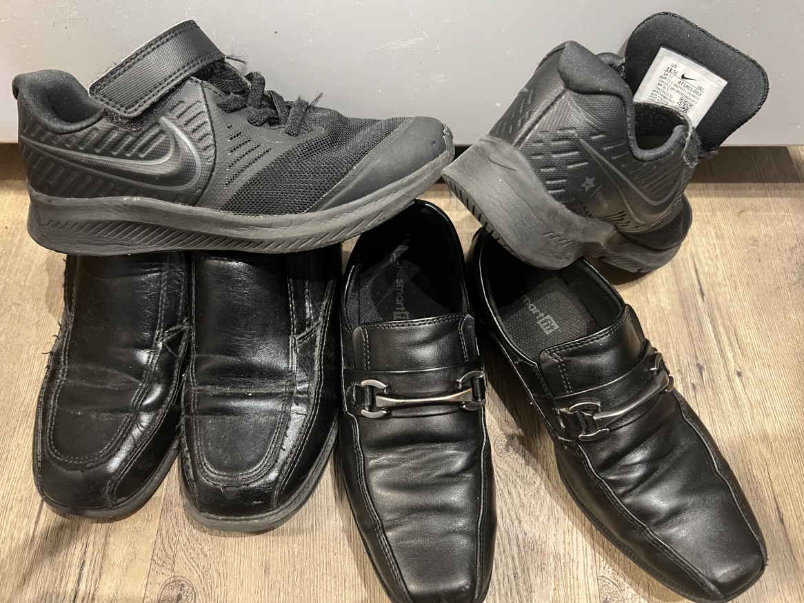 #freecycle 3 pairs of kids shoes thumbnail