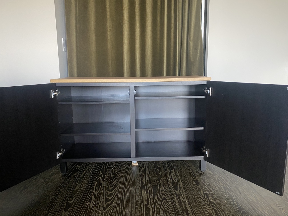 IKEA Besta cabinet with oak veneer panel - photo 2