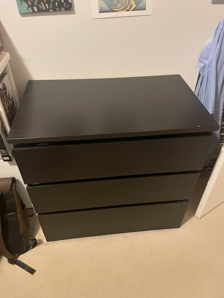 Ikea 3 Drawer Dresser - photo 2
