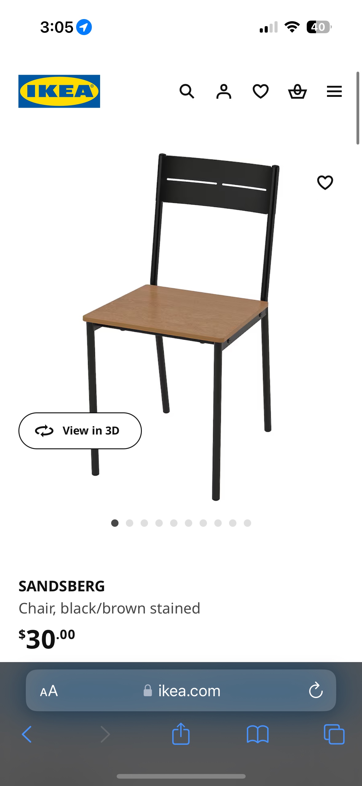 IKEA SANDSBERG chairs
