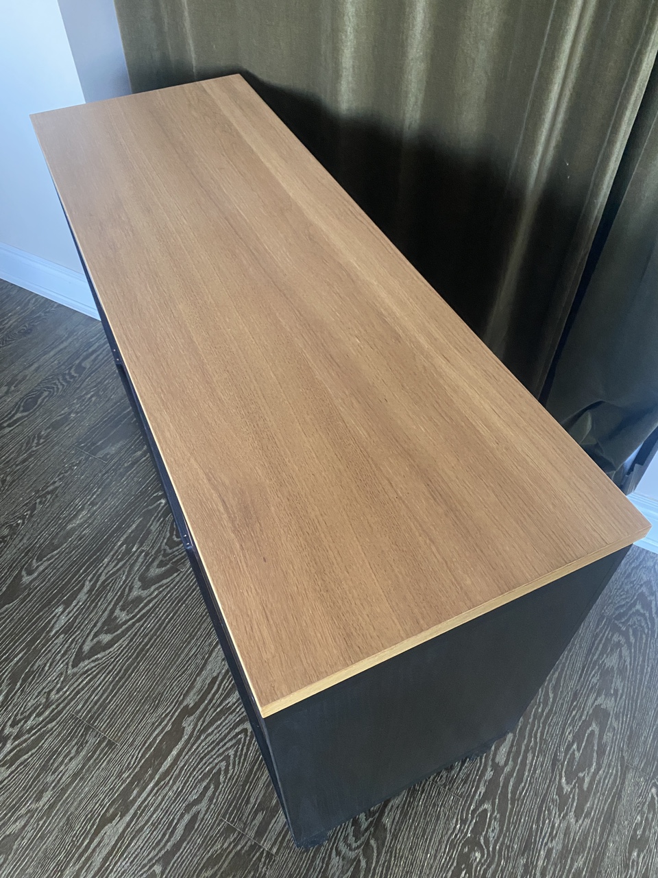 IKEA Besta cabinet with oak veneer panel - photo 5