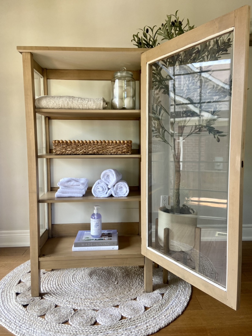 T. Eaton Company Solid wood & Glass Cabinet - photo 2