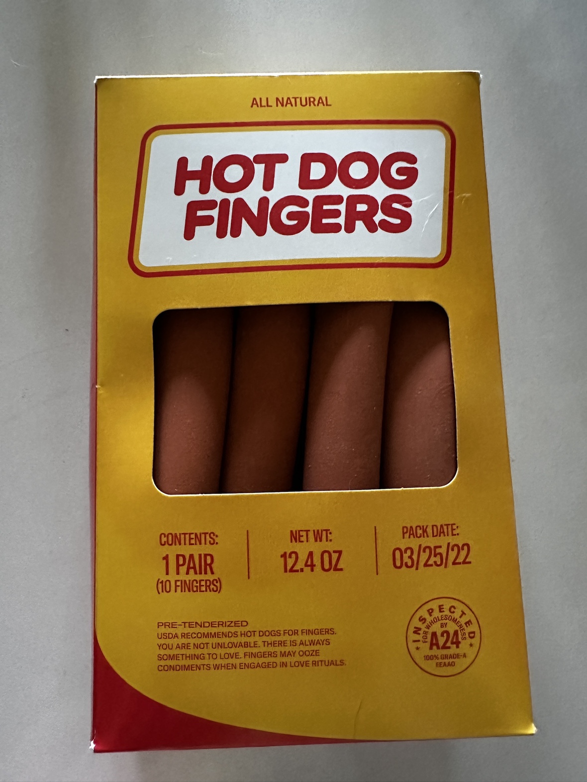 A24 Everything Everywhere All At Once Hot Dog Fingers