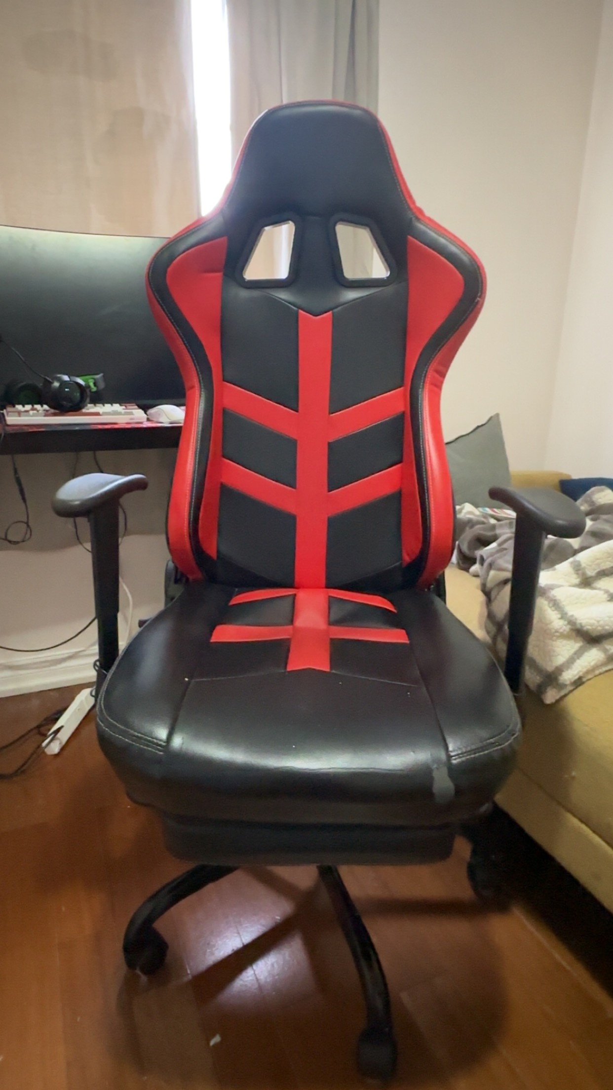 Red gaming chair
