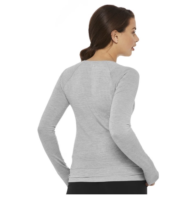 2  Purple and Green Athletic Works Long Sleeve Ts - photo 2