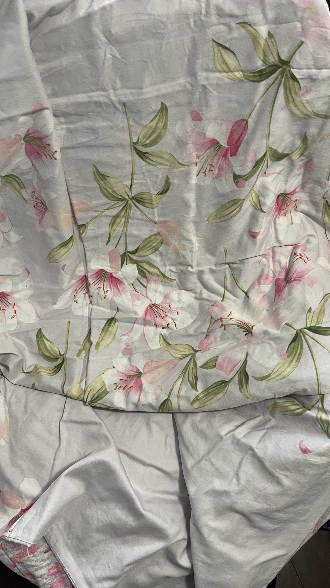 Pink Floral Duvet Cover Set - photo 2