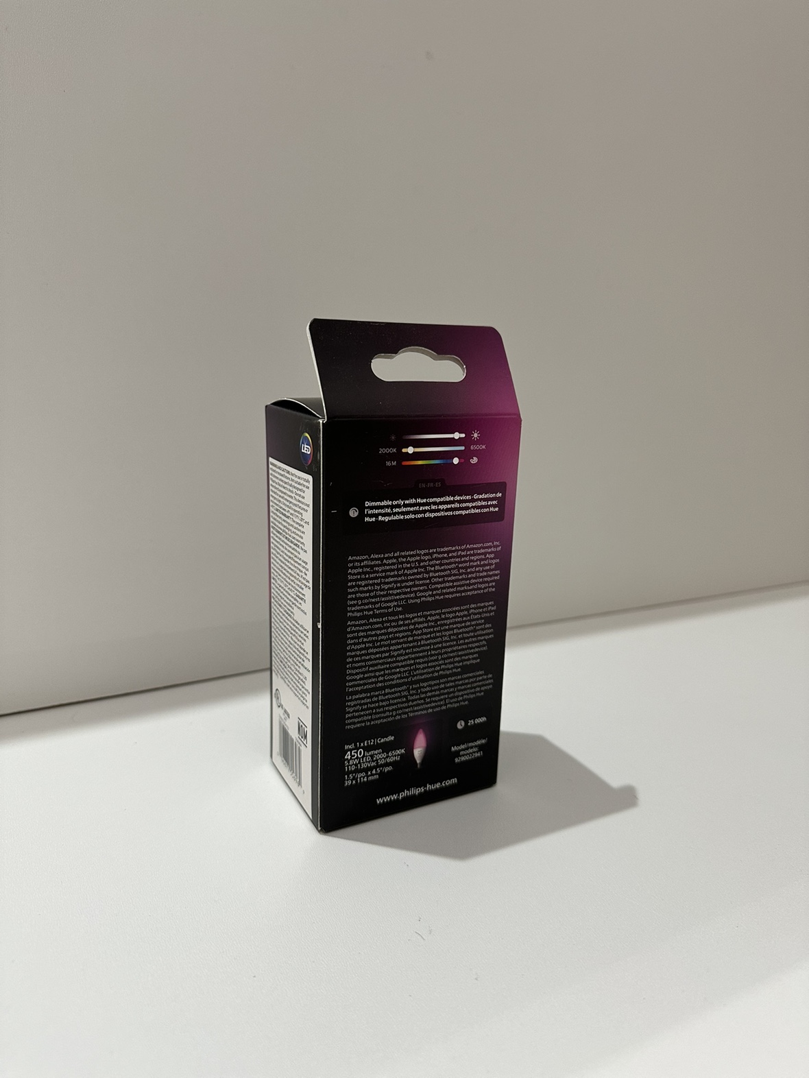 Philips Hue White and Colour Ambiance Smart Bulb, sealed - photo 2
