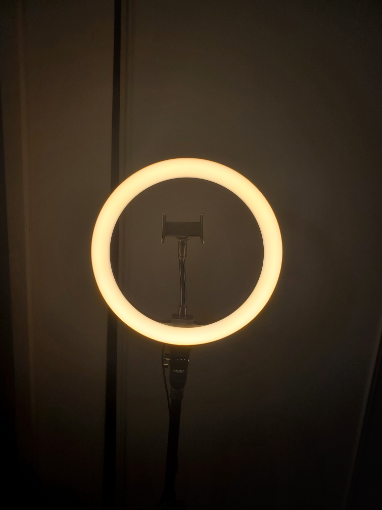 Selfie ring light with tripod stand - photo 2