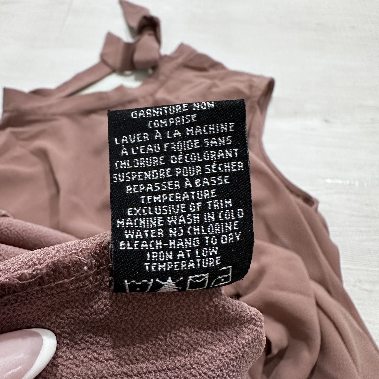 Mandee mauve Blouse image indicator(4)