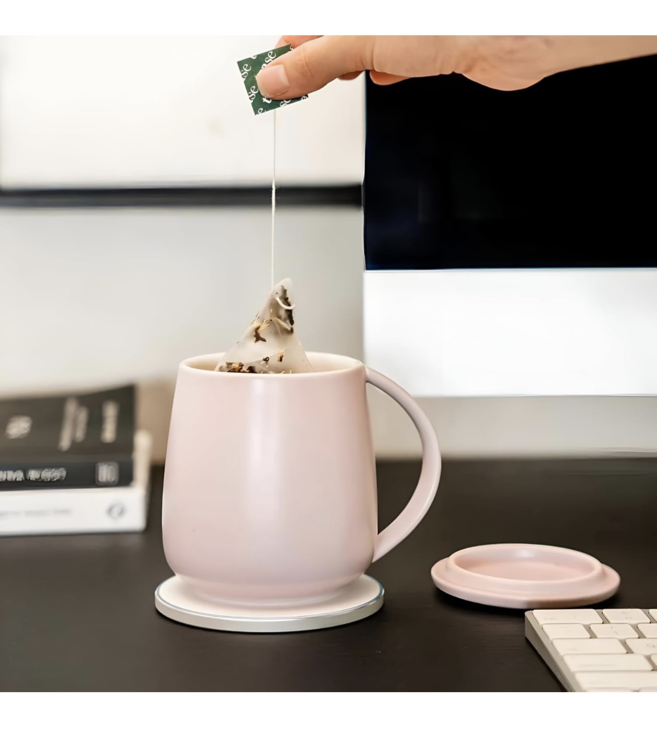 Tease Smart Heated Mug - Grey Lilac image indicator(9)