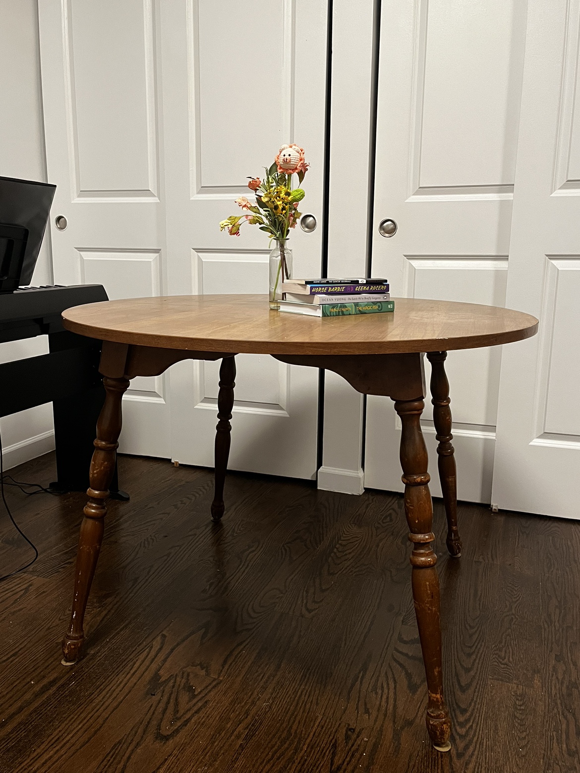 Round Wooden Table
