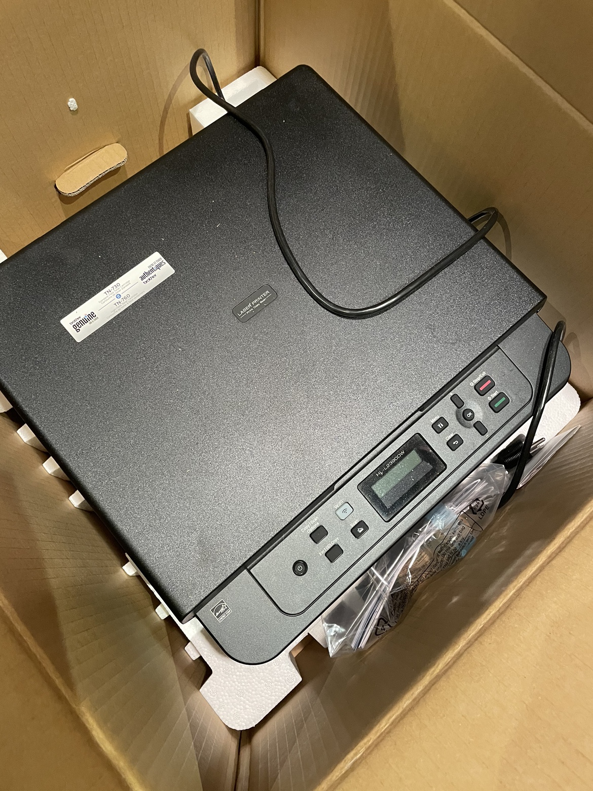 Brother HL-L2390DW Laser Printer - photo 2