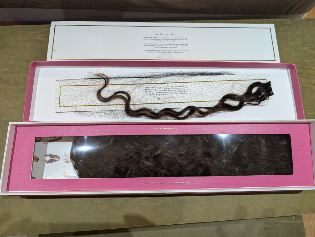 Luxy Hair Curly Ponytail Extension 100% Human Hair image indicator(5)