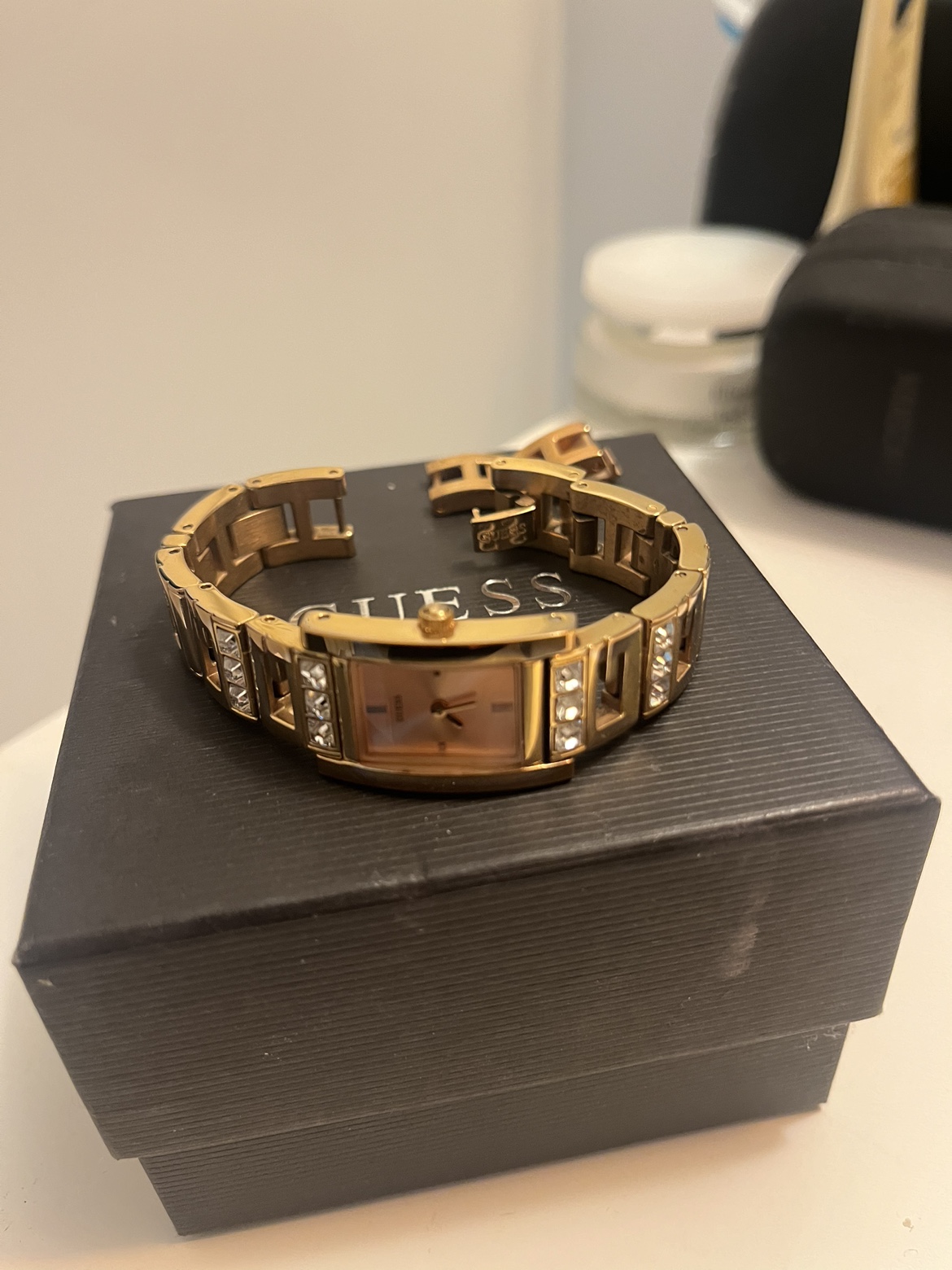Guess Watch (Rhinestone, rose gold) thumbnail