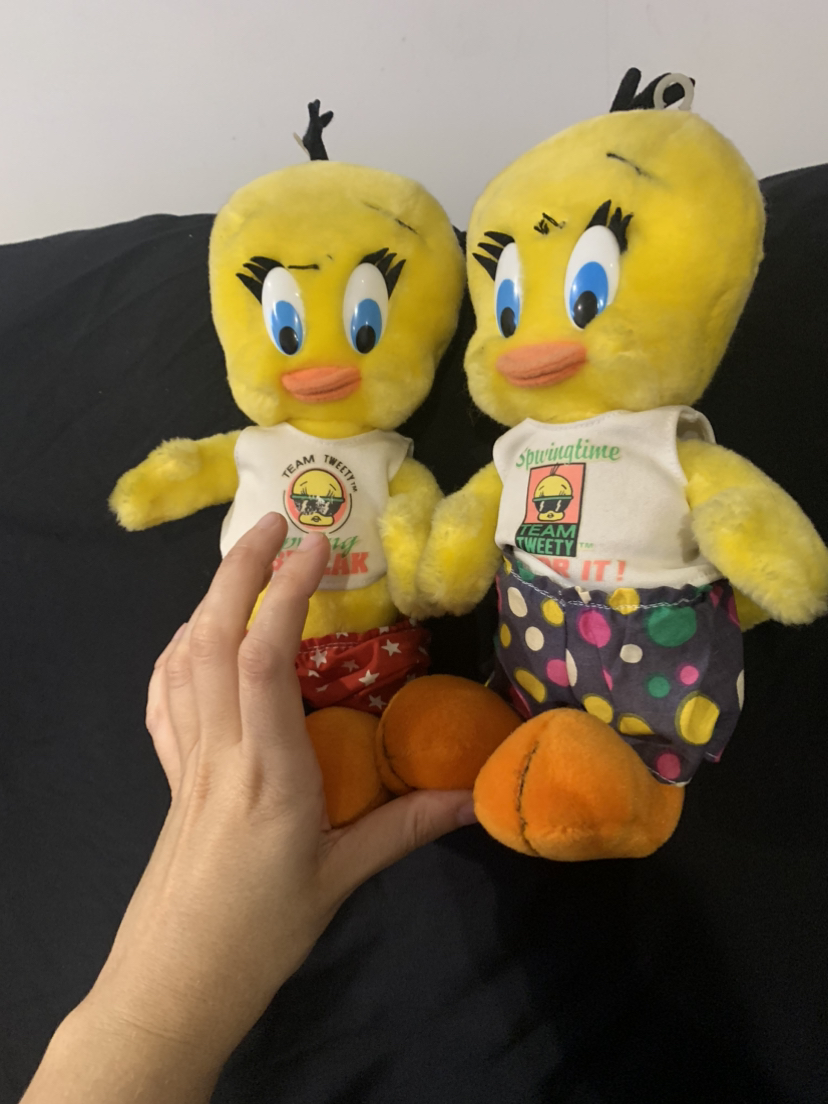 $20 both vintage 1989 tweety 9” - photo 2
