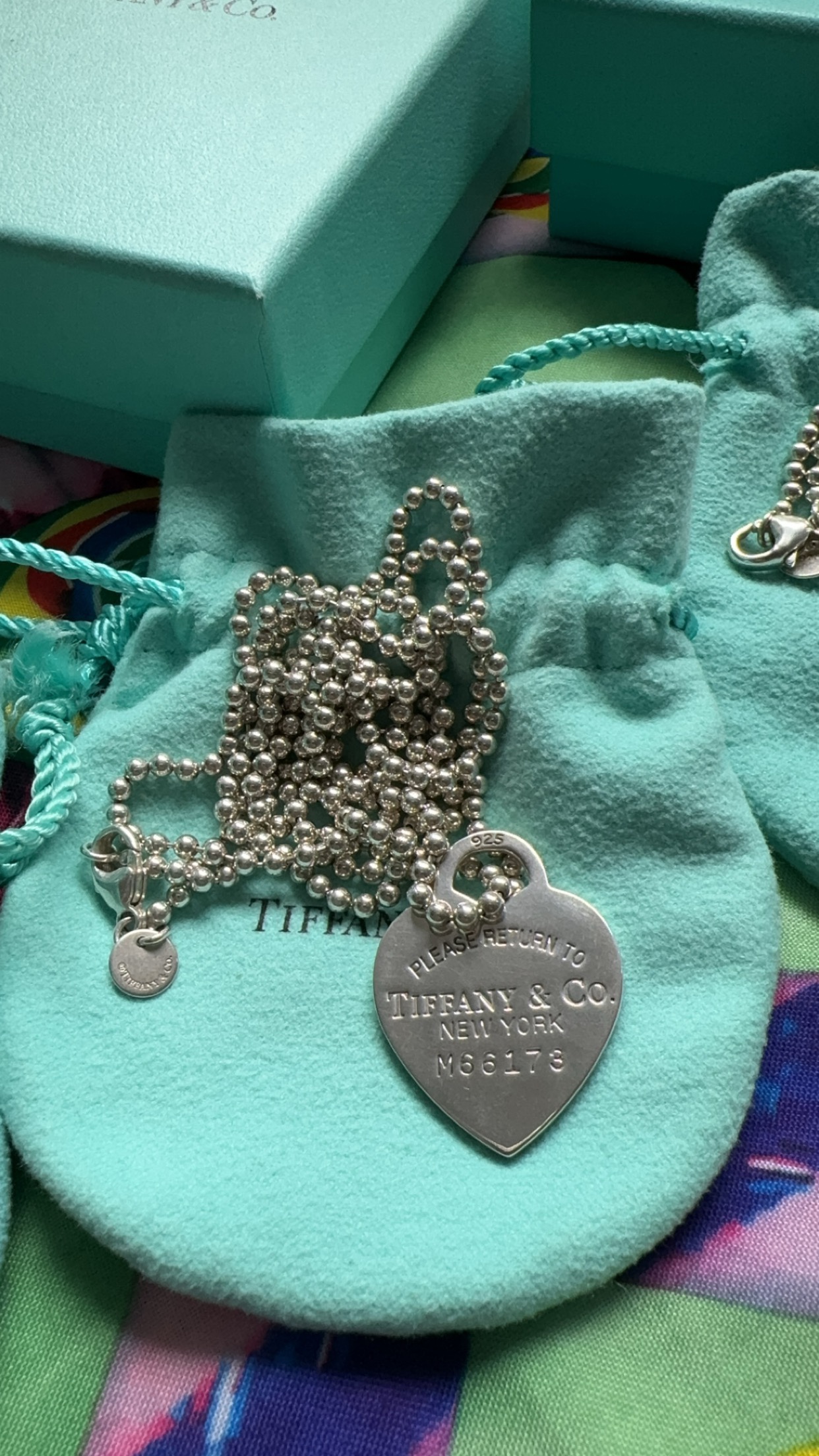 Tiffany and Co Heart Tag Necklace image indicator(5)