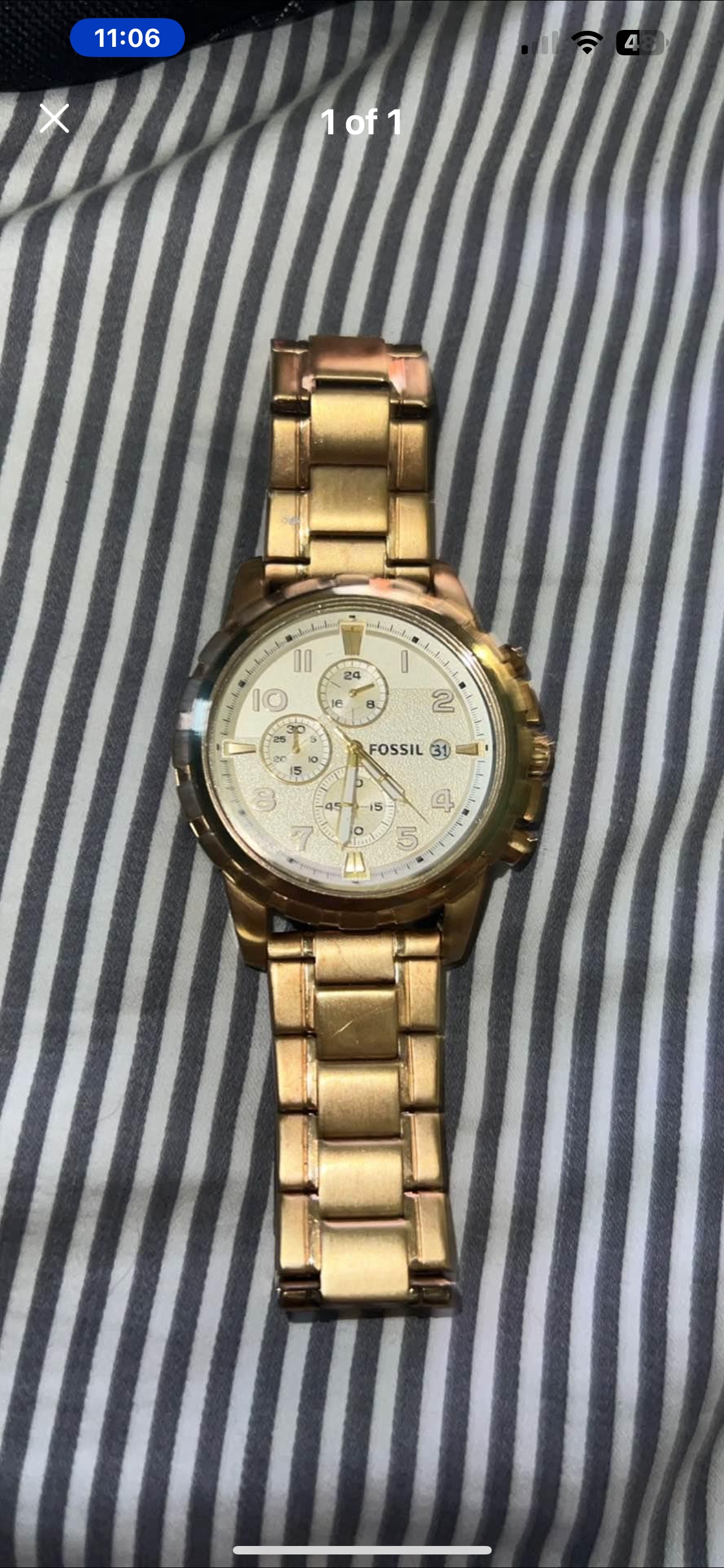 Fossil Chronograph Men’s watch