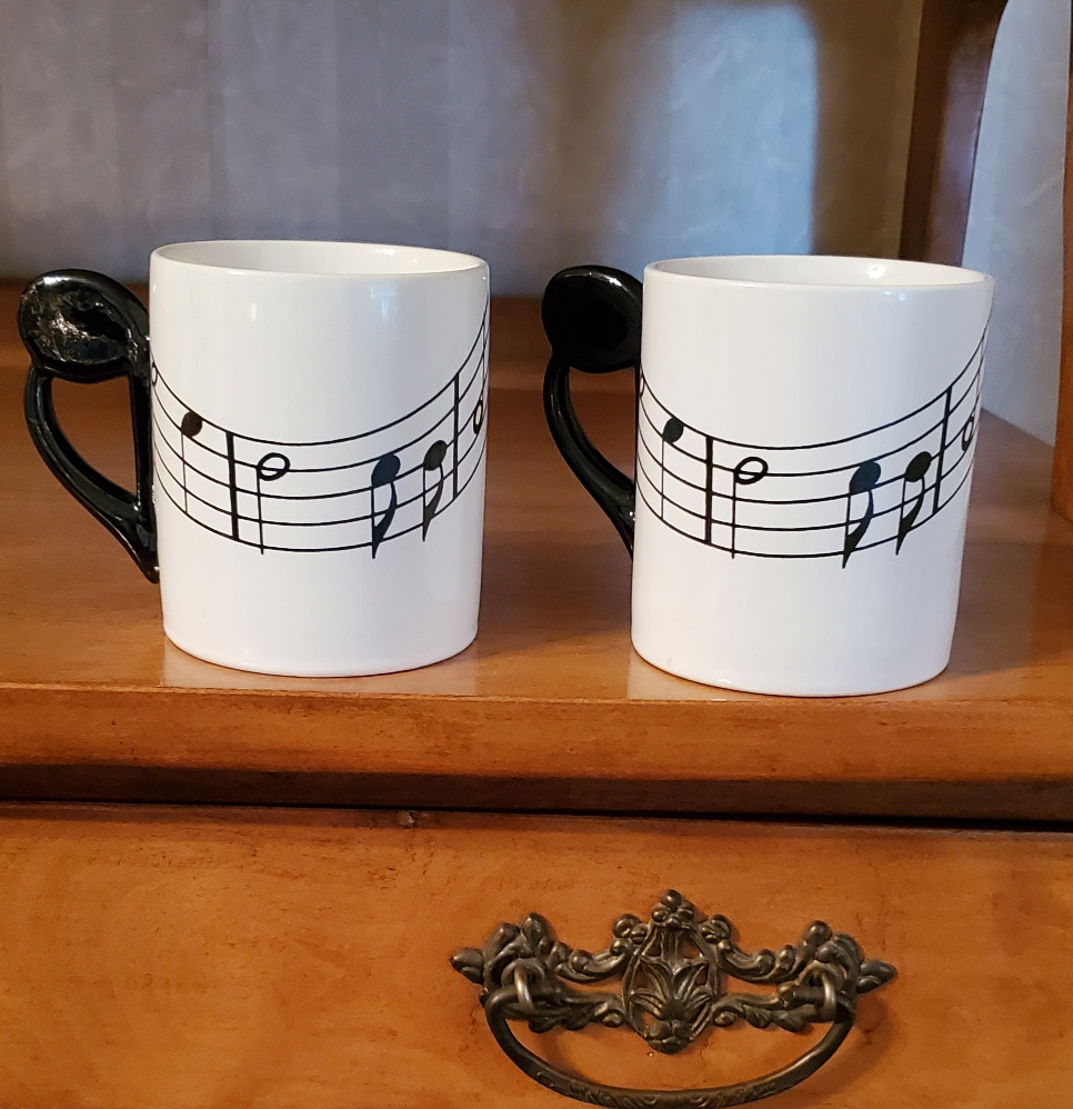 Musical coffee mugs for sale - photo 3