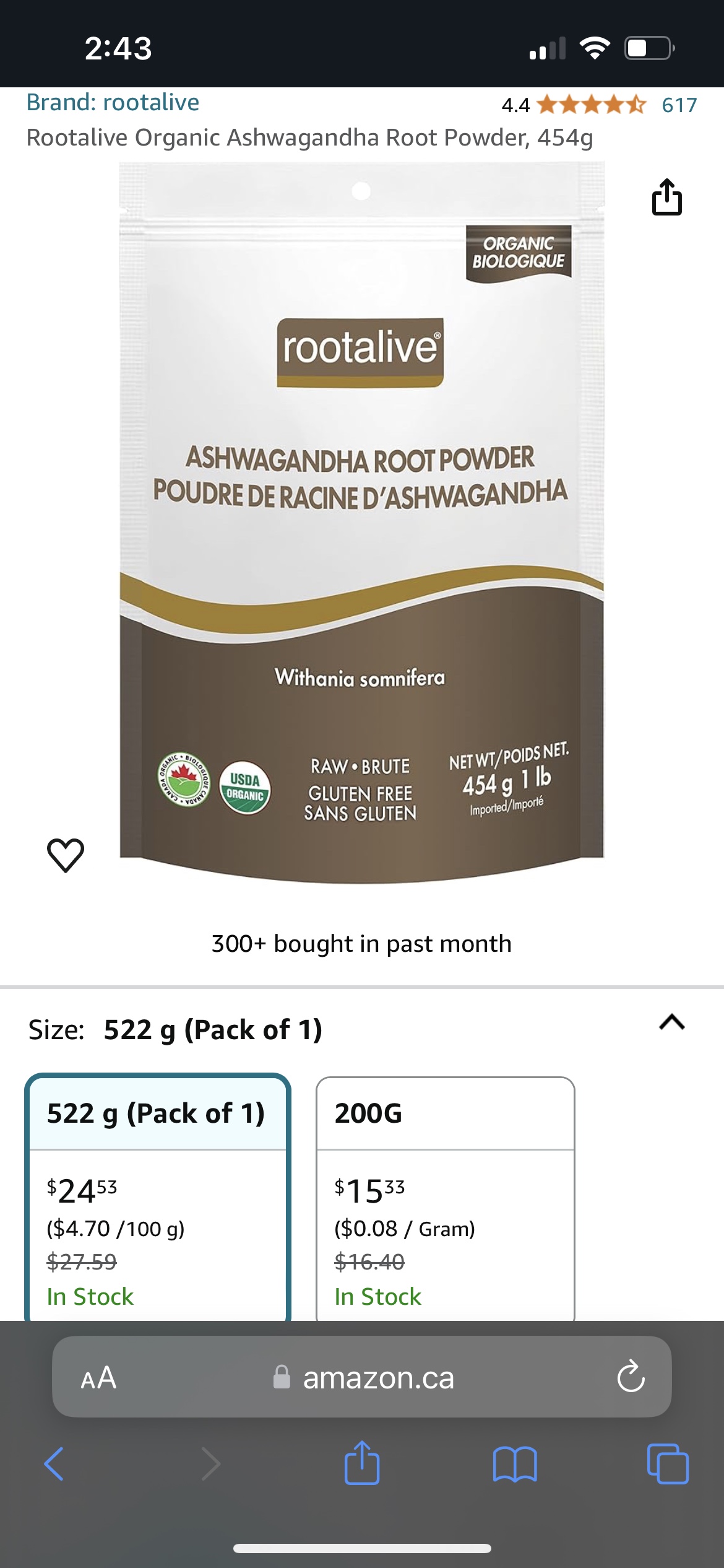 Organic Ashwagandha Root Powder new - photo 3