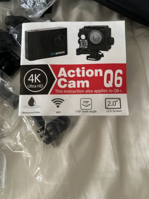 Winius Action Q6 4K Camera