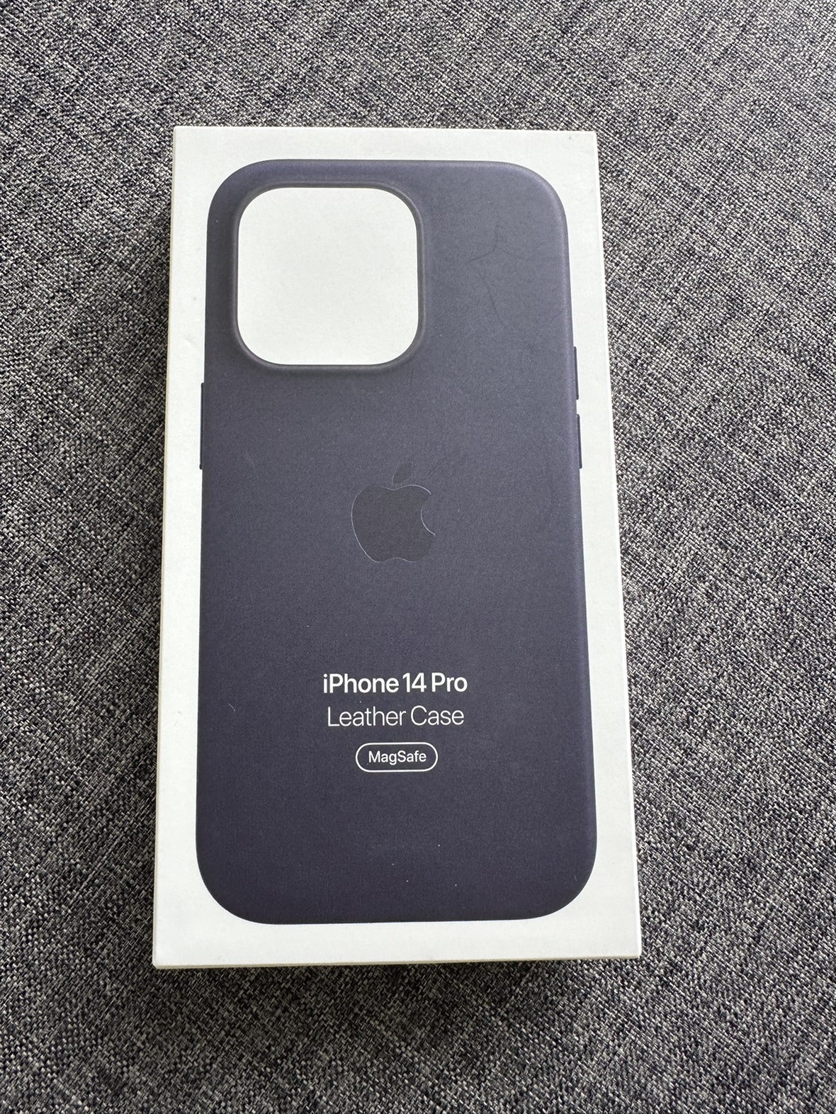 iPhone 14 Pro Leather Case with MagSafe - Ink