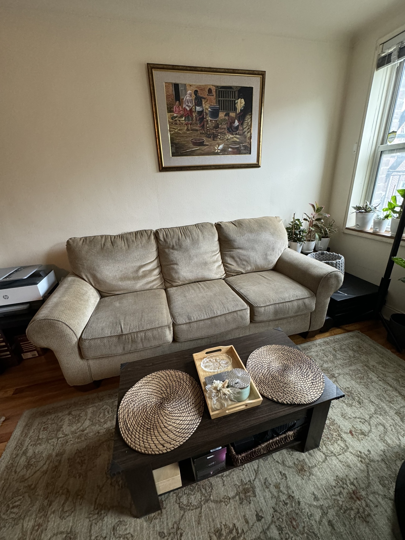 Beige Sofa (couch only) - photo 2