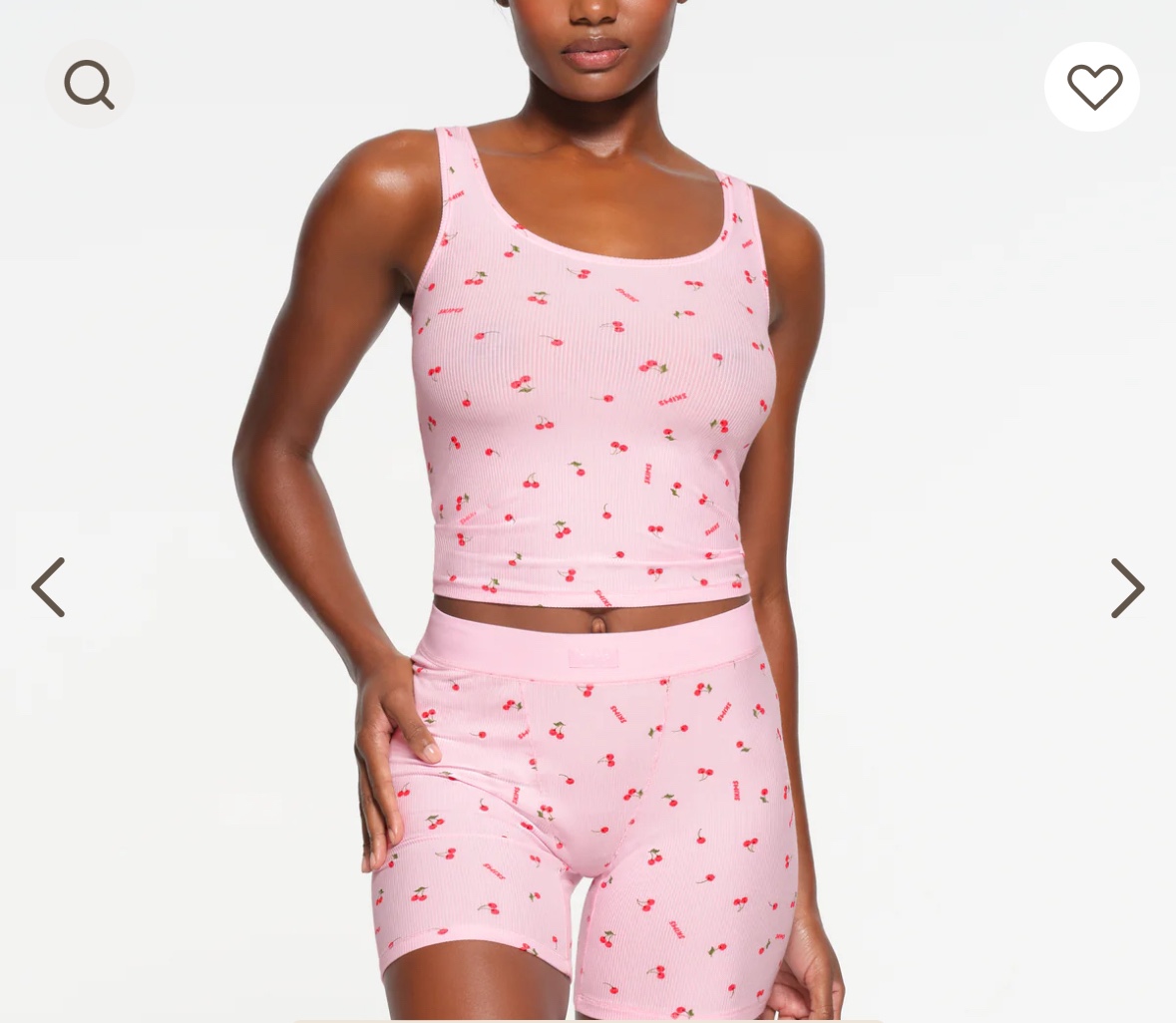 Skims Cherry Lounge Set thumbnail