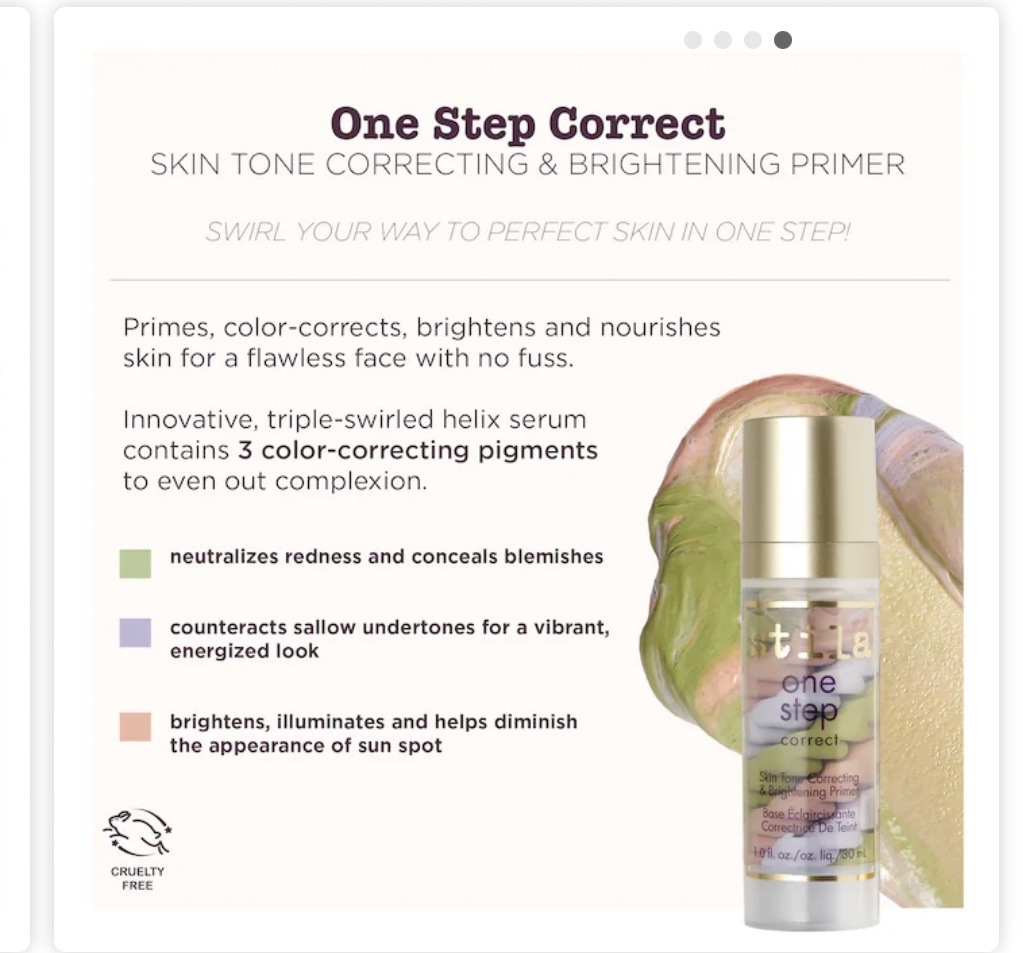 Still one step correct makeup image indicator(2)