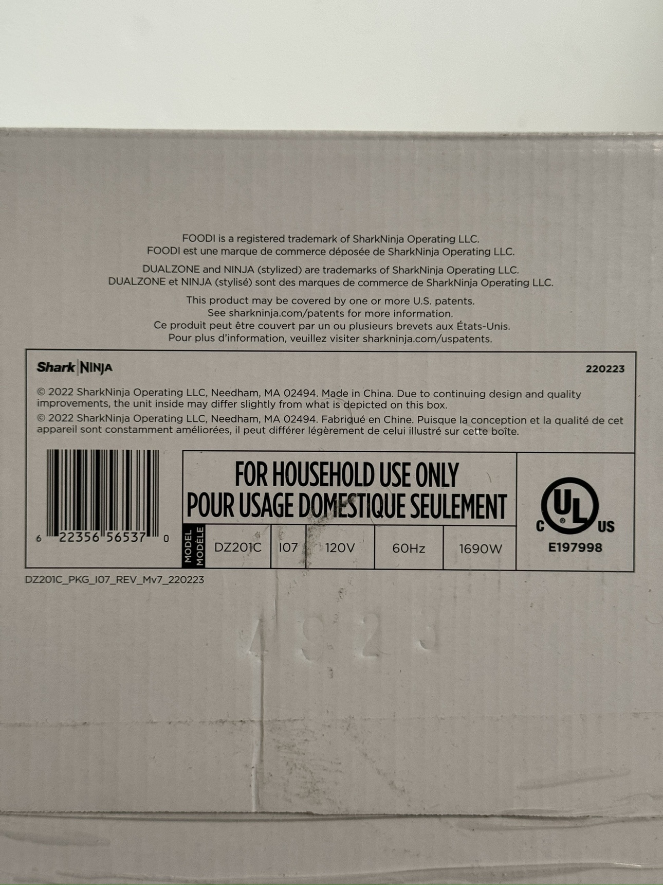 Ninja DZ201C, Foodi 6-in-1 8-qt. 2-Basket Air Fryer image indicator(3)