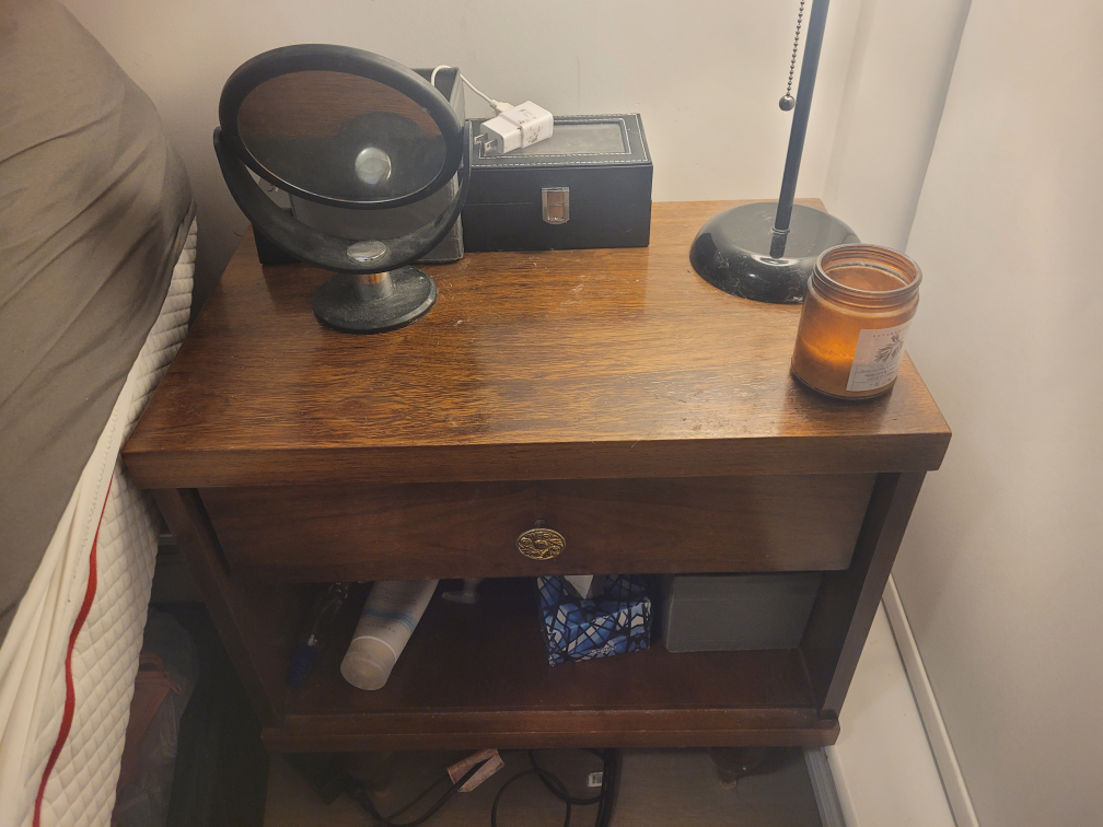 Antique night table - photo 2