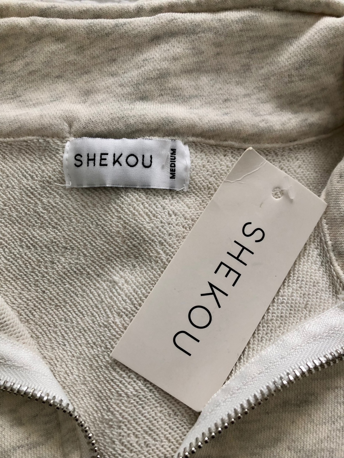 *New* Shekou Cozy Quarter Zip Cropped Sweater image indicator(4)