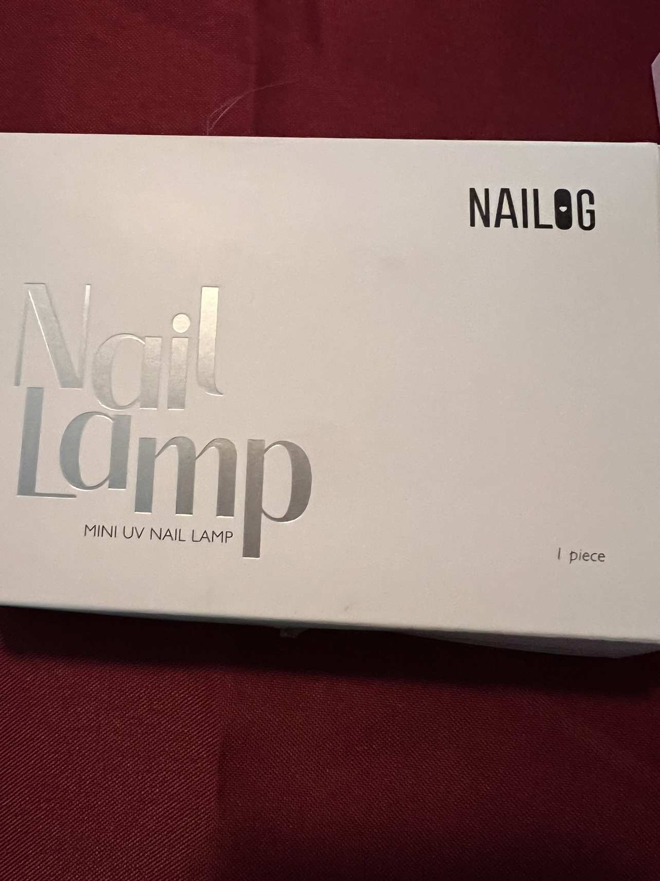 NIB Nailog Nail Lamp & Gel Nail Strips image indicator(3)