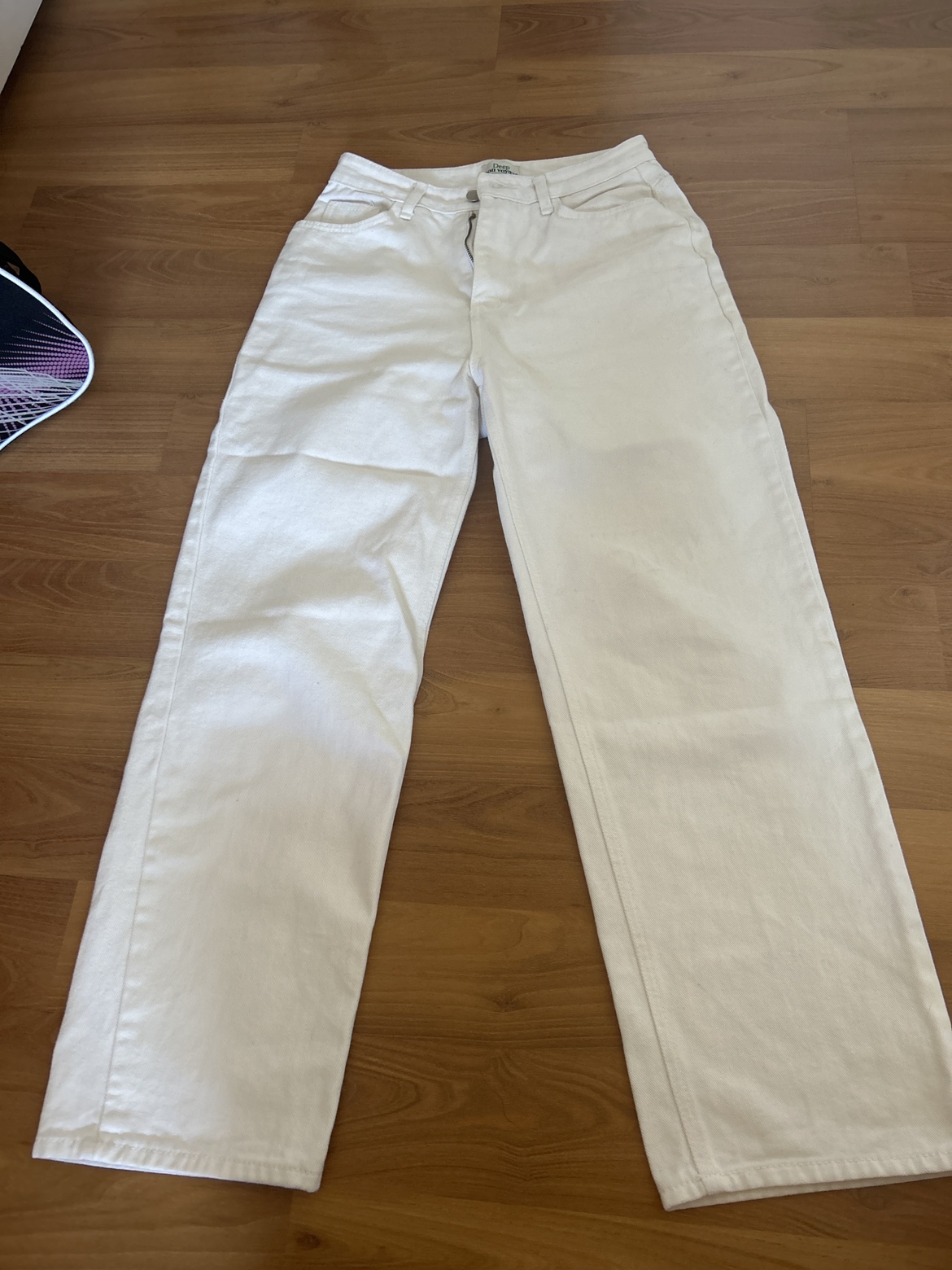 Brand new white jeans